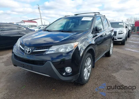 2013 Toyota Rav4 Limited из США, поврежденный, VIN 2T3DFREV9DW123595
